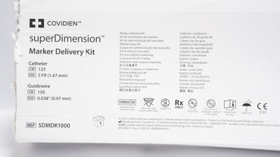 Covidien SDMDK1000 SuperDimension Marker Delivery Kit 5Fr x 0.038in - Pack of 5